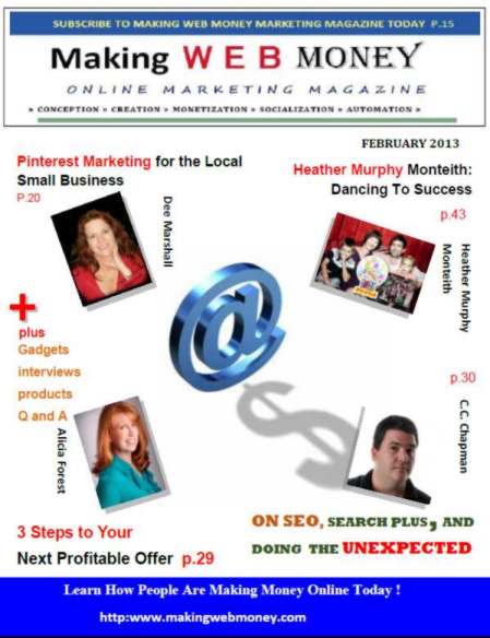 Making web Money February 2013