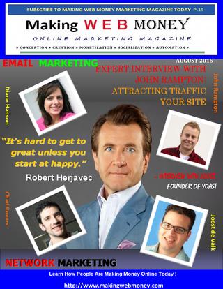 Making Web Money August 2915