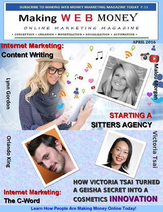 Making Web Money April 2016