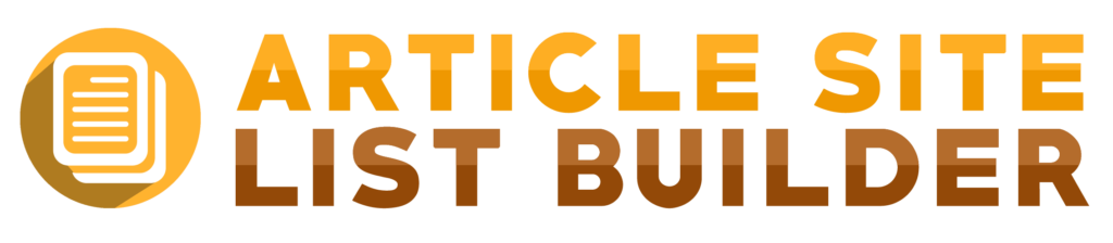 Article Site List Builder