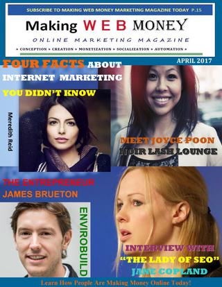 Making Web Money APRIL 2017
