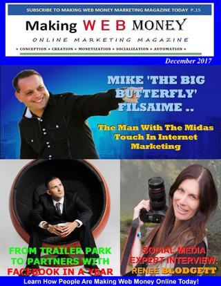 Making Web Money December 2017