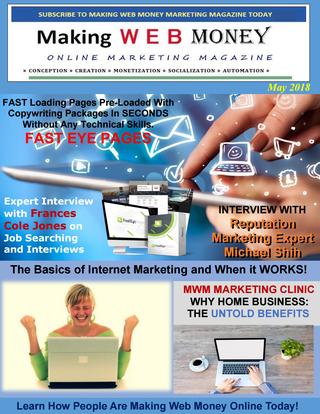 Making Web Money May 2018