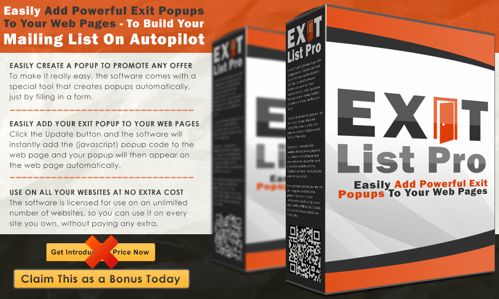 Exit List Pro