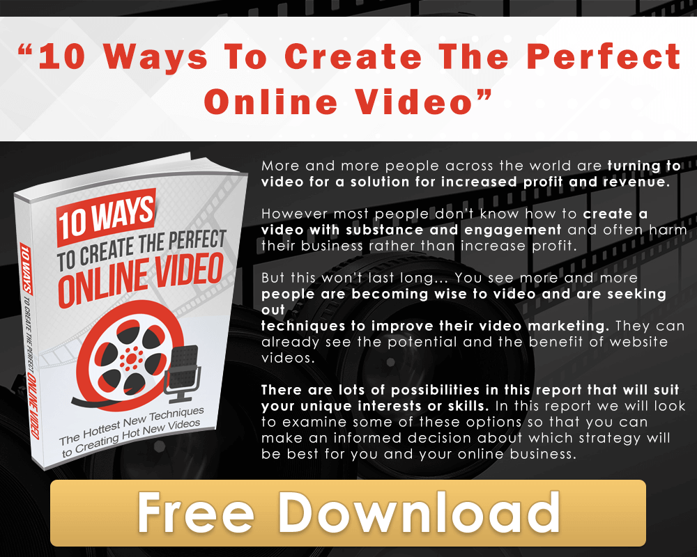 10 Ways to Create the Perfect Online Video