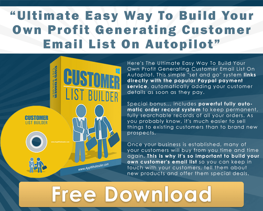 Customer List Builder