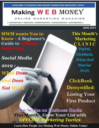 Making Web Money JUNE 2019