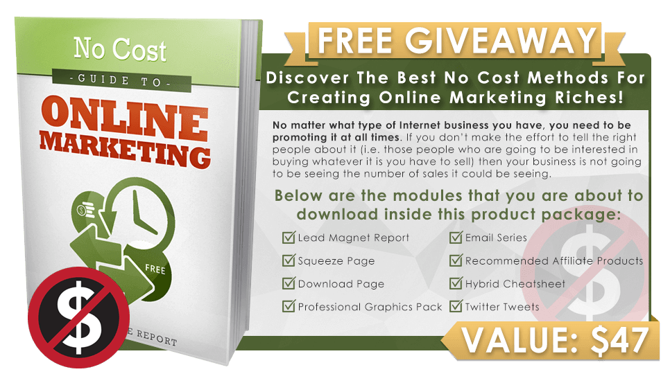No Cost Online Marketing