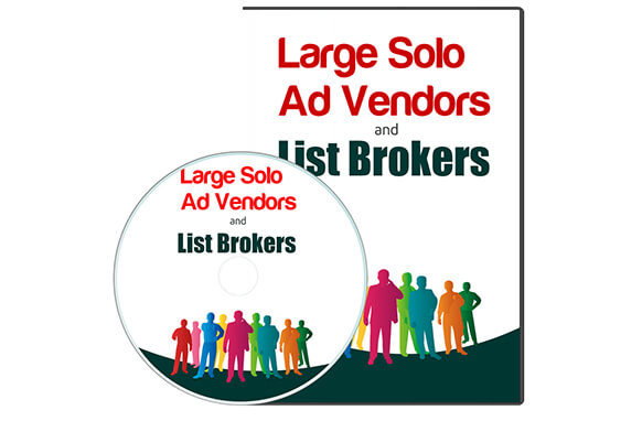 Large Solo Ad Vendors And List Brokers
