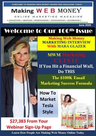 Making Web Money June 2020