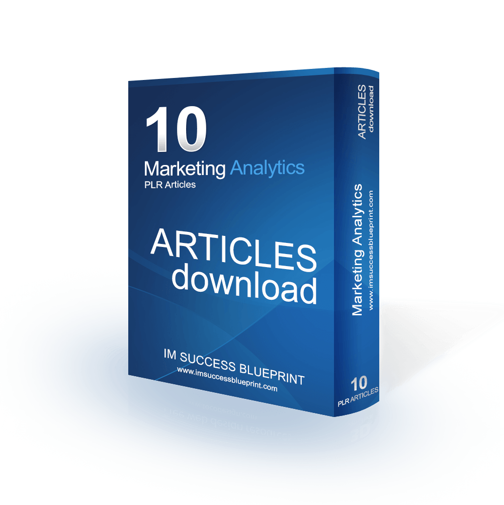 10 Marketing Analytics Articles PLR