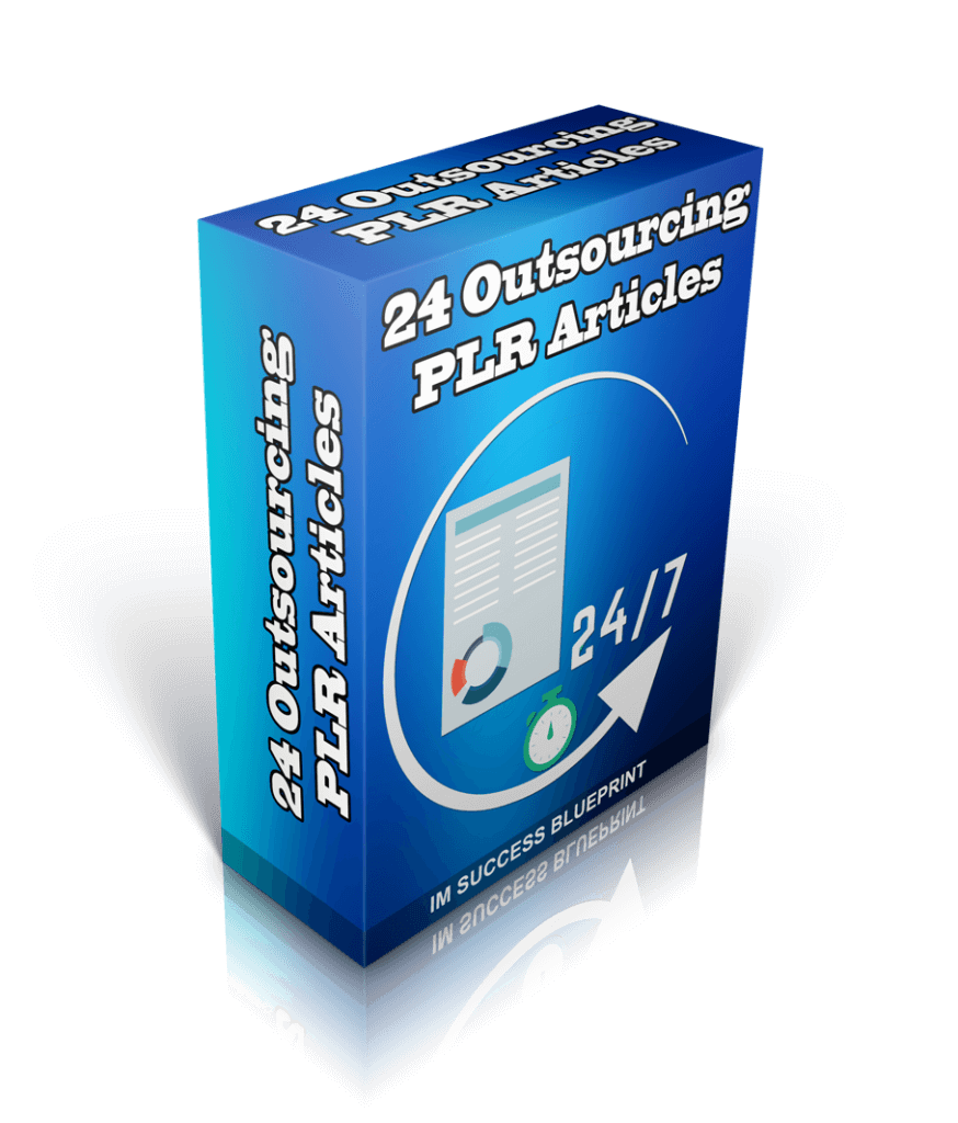 24 Outsourcing PLR Articles