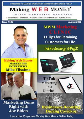 Making Web Money Aug 2020