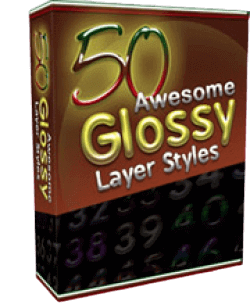 50 Glossy Layer Styles