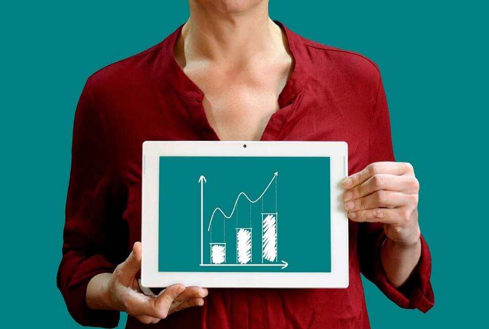 Girl with Chart
