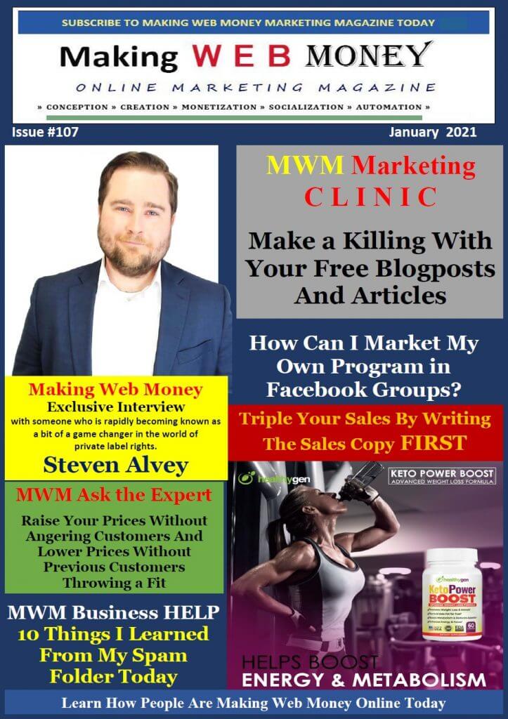 Making Web Money JAN 2021
