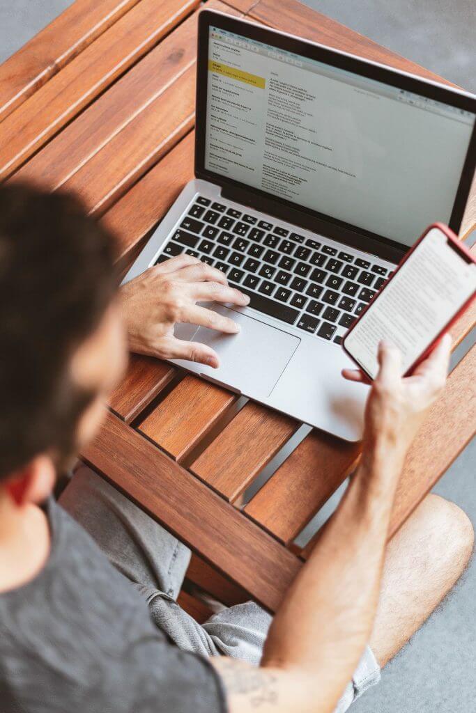 LapTop on Desk