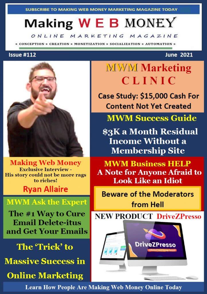 Making Web Money June Cover 2021