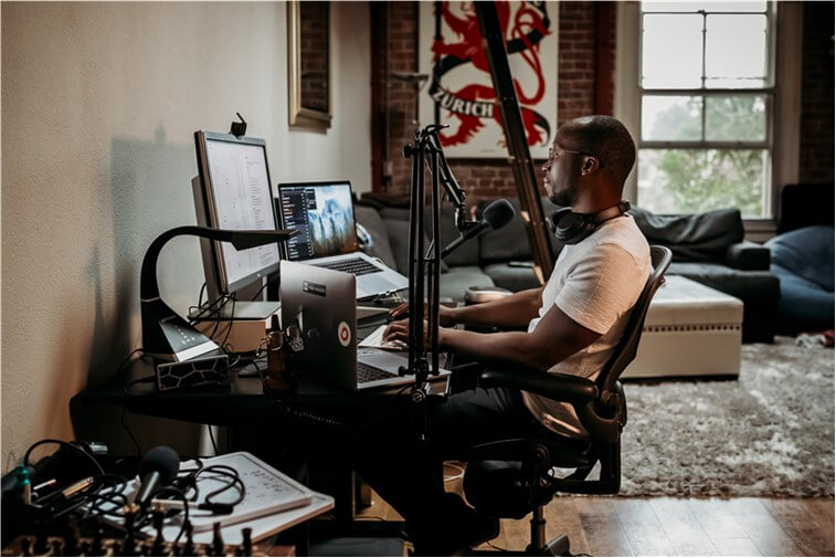 At Desk