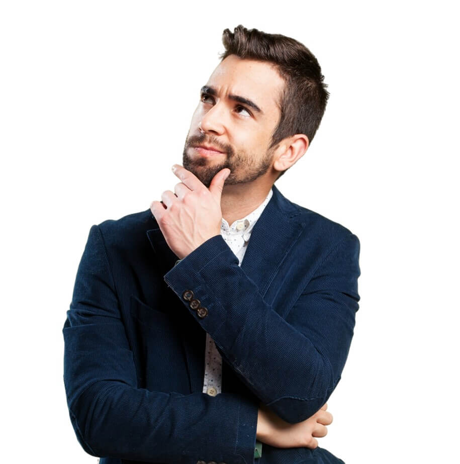Guy Looking Up